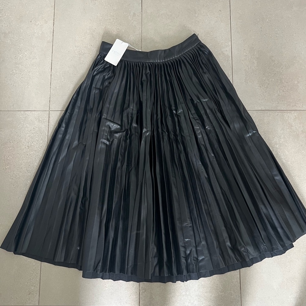 NWT Emmi vegan leather Johnny Was skirt